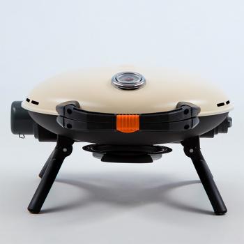 47 899 р. Гриль газовый O-GRILL 700T bicolor черный-кремовый (в комплекте адаптер тип А) O-GRILL 700t-cream  с доставкой в г. Воронеж. Увеличить фотографию 10