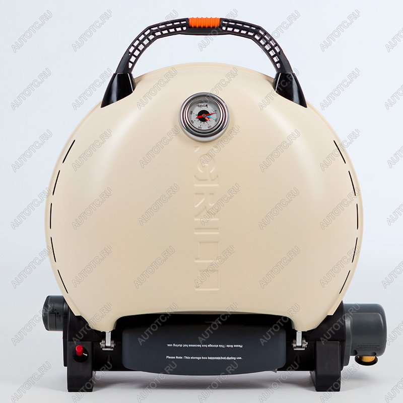 47 899 р. Гриль газовый O-GRILL 700T bicolor черный-кремовый (в комплекте адаптер тип А) O-GRILL 700t-cream  с доставкой в г. Воронеж