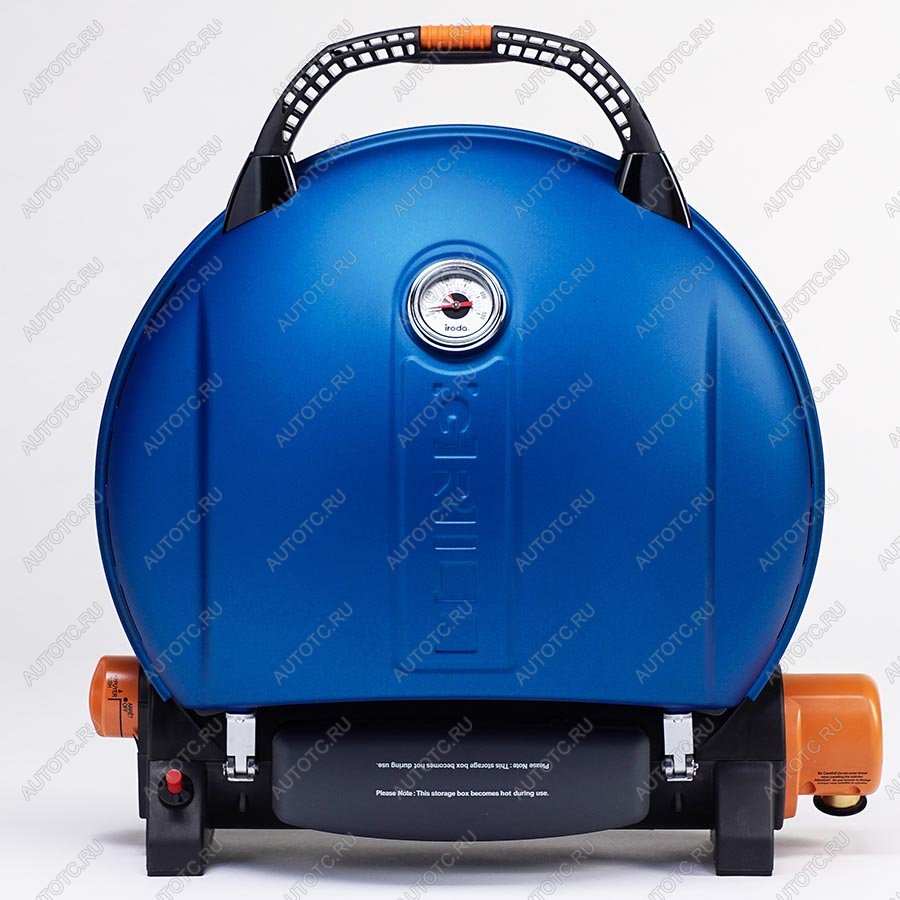 51 899 р. Гриль газовый O-GRILL 800T синий (в комплекте адаптер тип А) O-GRILL 800t-blue  с доставкой в г. Воронеж