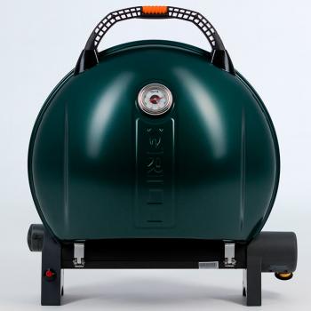 50 899 р. Гриль газовый O-GRILL 900МT bicolor черный-зеленый (в комплекте адаптер тип А) O-GRILL 900mt-green  с доставкой в г. Воронеж. Увеличить фотографию 2