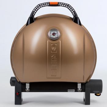 50 899 р. Гриль газовый O-GRILL 900МT bicolor черный-золотистый (в комплекте адаптер тип А) O-GRILL 900mt-gold  с доставкой в г. Воронеж. Увеличить фотографию 1