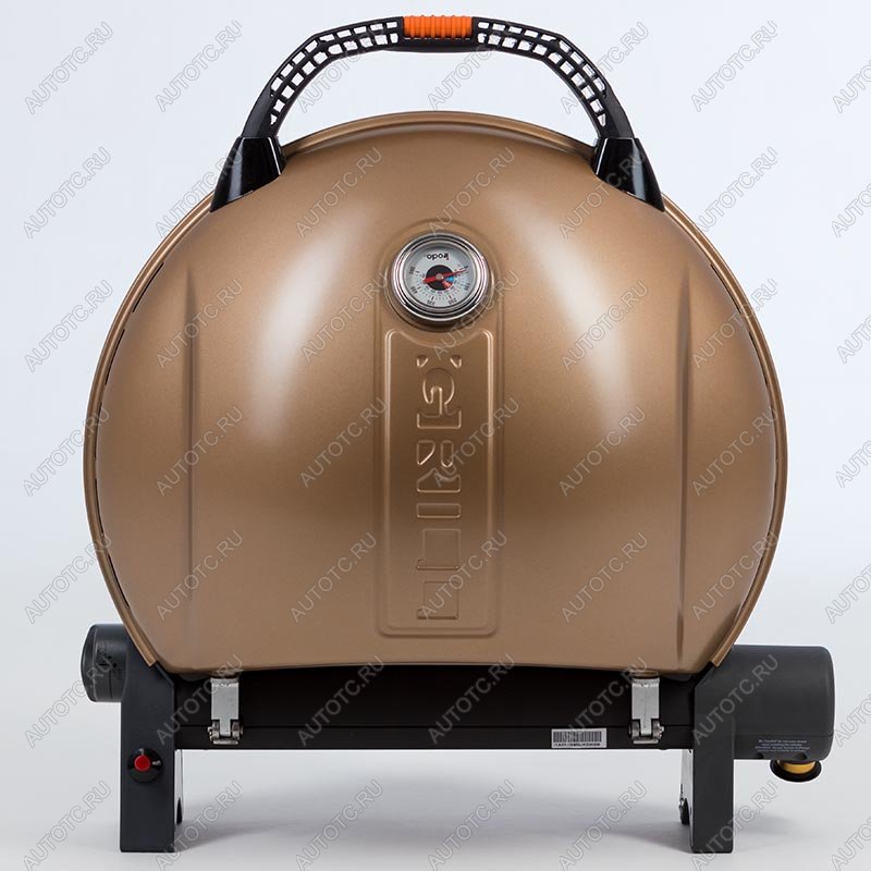 50 899 р. Гриль газовый O-GRILL 900МT bicolor черный-золотистый (в комплекте адаптер тип А) O-GRILL 900mt-gold  с доставкой в г. Воронеж