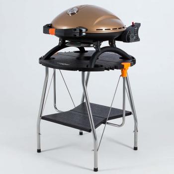 50 899 р. Гриль газовый O-GRILL 900МT bicolor черный-золотистый (в комплекте адаптер тип А) O-GRILL 900mt-gold  с доставкой в г. Воронеж. Увеличить фотографию 7