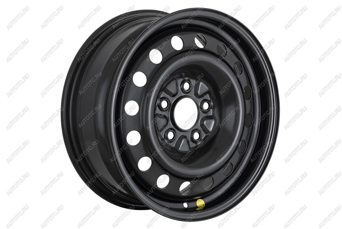 5 829 р. Диск усиленный Renault Duster, Nissan Qashqai, X-Trail, Toyota Rav4 стальной черный 5х114,3 6,5R16 d66,1 ET+40 OFF-ROAD Wheels 1665-51466bl-40a11  с доставкой в г. Воронеж