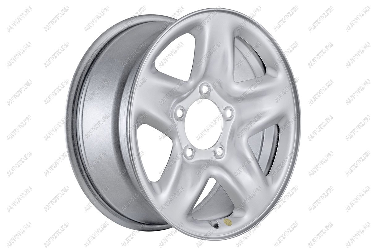 10 059 р. Диск усиленный Toyota Land Cruiser 100200 стальной серебристый 5x150 8xR18 d110 ET+60 OFF-ROAD Wheels 1880-55010sl-60d01  с доставкой в г. Воронеж