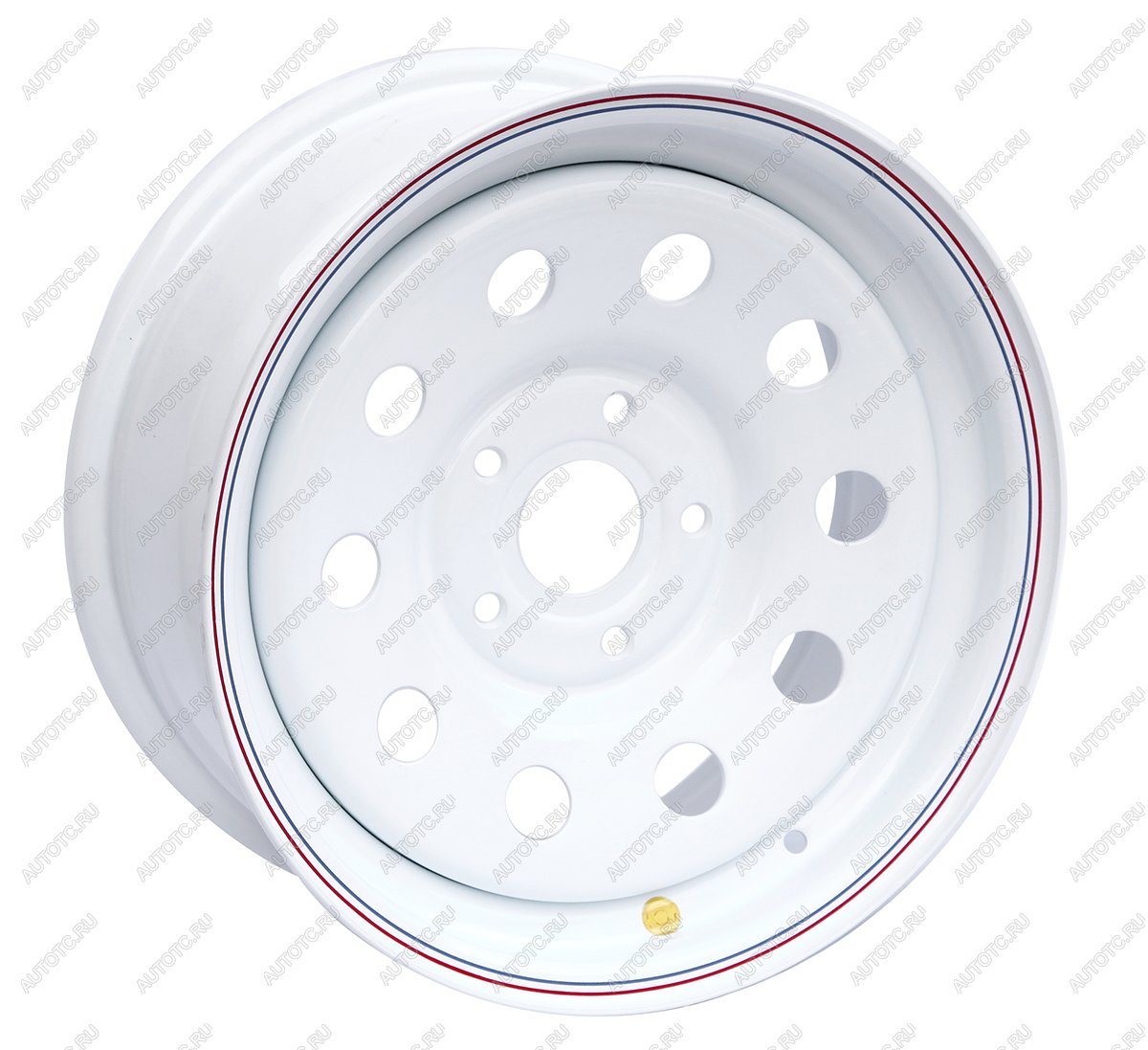 5 699 р. Диск усиленный VW Amarok стальной белый 5x120 7xR16 d65.1 ET+20 OFF-ROAD Wheels 1670-52065wh-20  с доставкой в г. Воронеж
