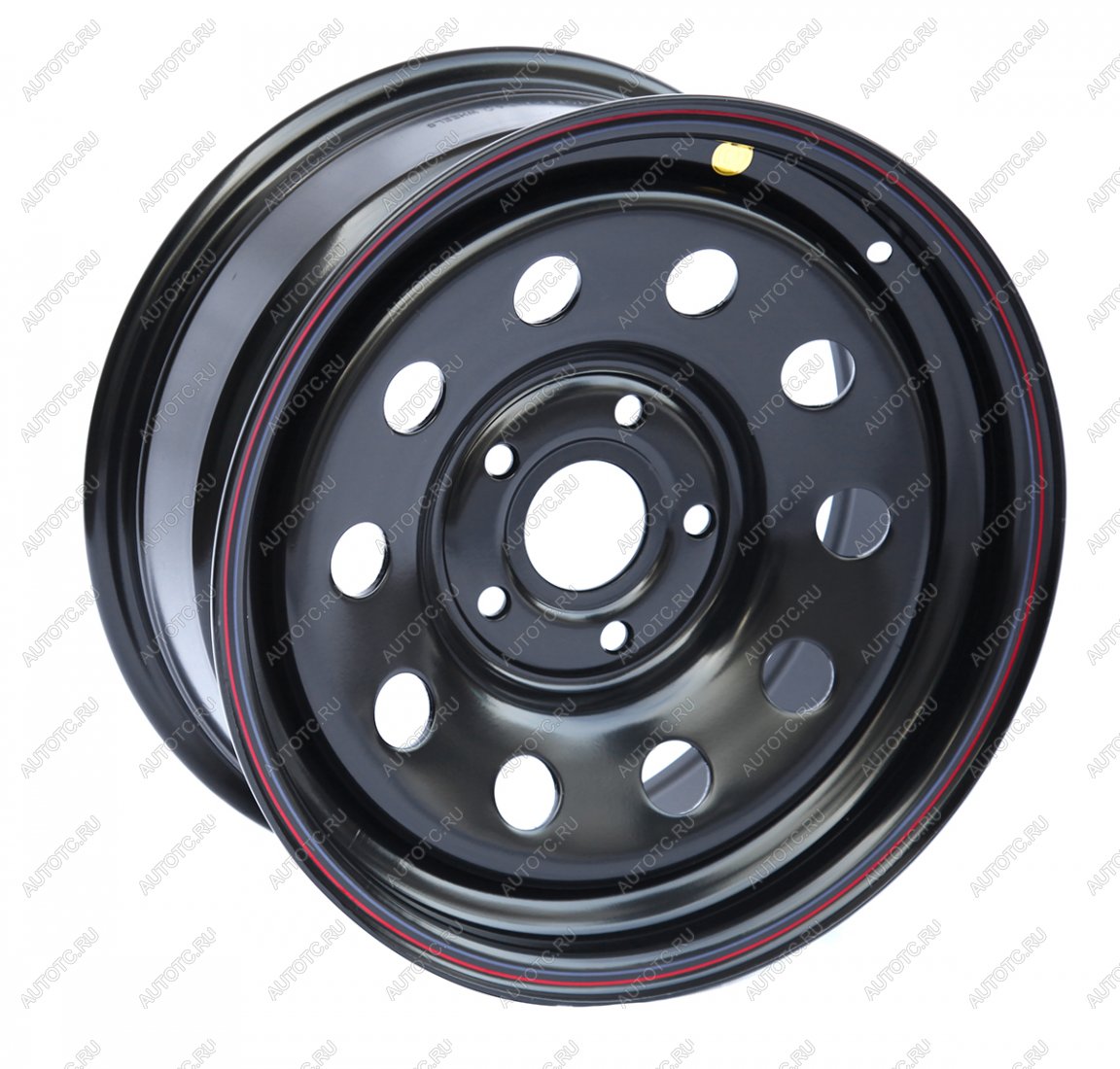 6 279 р. Диск усиленный VW Amarok стальной черный 5x120 7xR16 d65.1 ET+20 OFF-ROAD Wheels 1670-52065bl-20  с доставкой в г. Воронеж