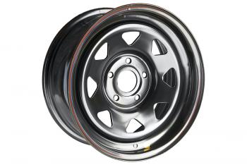 Диск усиленный VW Amarok стальной черный 5x120 7xR16 d65.1 ET+20 (треугольник мелкий) OFF-ROAD Wheels 1670-52065bl-20a17