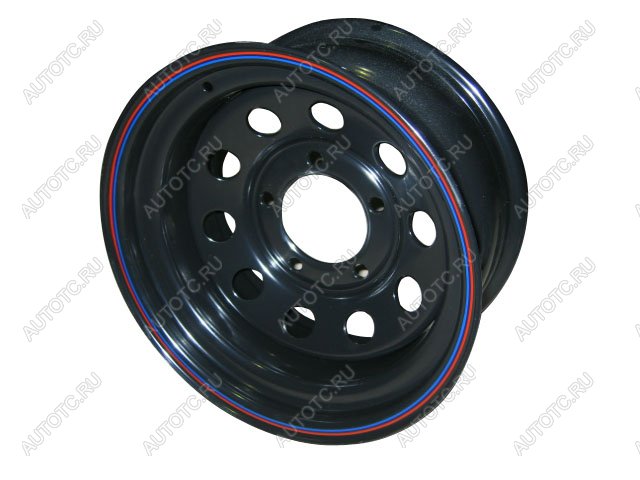 6 279 р. Диск усиленный ВАЗ НИВА стальной черный 5x139,7 7xR16 d98,5 ET+25 OFF-ROAD Wheels 1670-539985bl-25  с доставкой в г. Воронеж