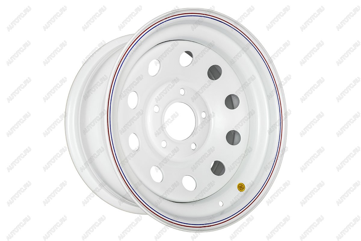 6 629 р. Диск усиленный Мерседес стальной белый 5x130 8xR16 ET-0 OFF-ROAD Wheels 1680-53084wh-0  с доставкой в г. Воронеж