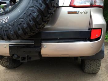 93 329 р. Калитка РИФ с фаркопом в штатный бампер Toyota Land Cruiser 200 2008-2015 под нештатное колесо, с подсветкой номера РИФ rif200-80000  с доставкой в г. Воронеж. Увеличить фотографию 7
