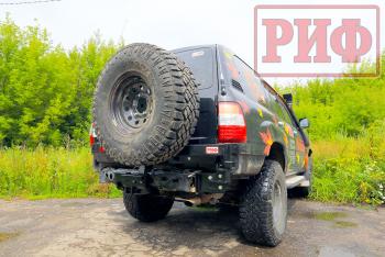70 999 р. Калитка РИФ с фаркопом в штатный задний бампер Toyota Land Cruiser 105 РИФ rif105-80004  с доставкой в г. Воронеж. Увеличить фотографию 2