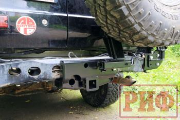 70 999 р. Калитка РИФ с фаркопом в штатный задний бампер Toyota Land Cruiser 105 РИФ rif105-80004  с доставкой в г. Воронеж. Увеличить фотографию 8