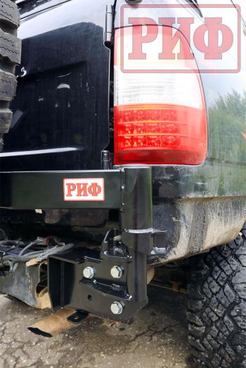 70 999 р. Калитка РИФ с фаркопом в штатный задний бампер Toyota Land Cruiser 105 РИФ rif105-80004  с доставкой в г. Воронеж. Увеличить фотографию 6