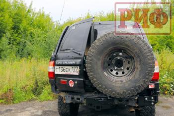 70 999 р. Калитка РИФ с фаркопом в штатный задний бампер Toyota Land Cruiser 105 РИФ rif105-80004  с доставкой в г. Воронеж. Увеличить фотографию 5