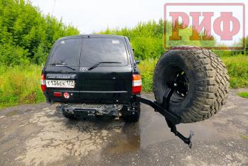 70 999 р. Калитка РИФ с фаркопом в штатный задний бампер Toyota Land Cruiser 105 РИФ rif105-80004  с доставкой в г. Воронеж. Увеличить фотографию 3