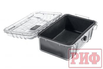 1 099 р. Кейс защитный ударопрочный РИФ 195x130x80 мм IP55 РИФ wr-64t  с доставкой в г. Воронеж. Увеличить фотографию 2