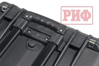 12 649 р. Кейс защитный ударопрочный РИФ 500х305х457 мм на колесах с телескопической ручкой IP55 РИФ wrt-52  с доставкой в г. Воронеж. Увеличить фотографию 6