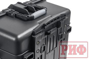 12 389 р. Кейс защитный ударопрочный РИФ 560х455х265 мм на колесах с телескопической ручкой IP55 РИФ wrt-54  с доставкой в г. Воронеж. Увеличить фотографию 9