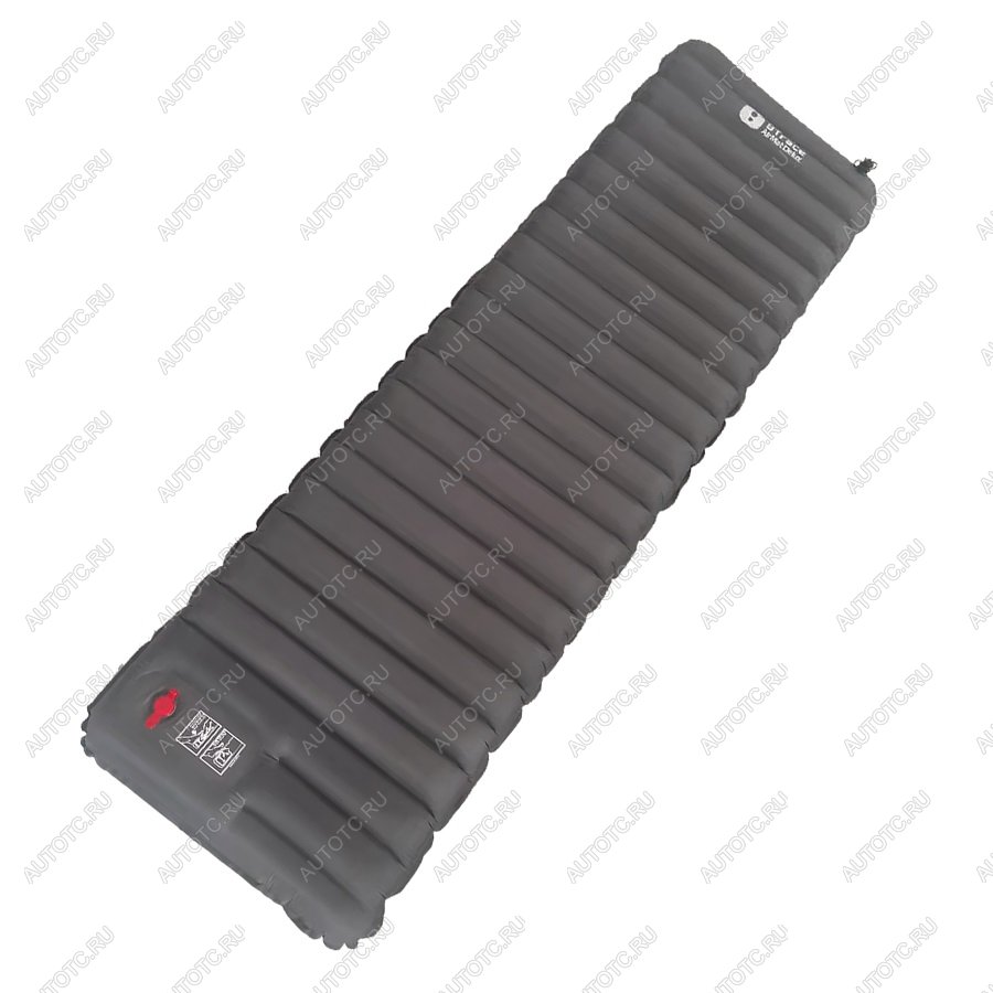 6 899 р. Коврик надувной утеплённый BTrace AirMat Delux,193х59х9 см, с насосом (Серый) BTrace m0221  с доставкой в г. Воронеж