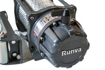 149 349 р. Лебёдка автомобильная электрическая 12V Runva 20000 lbs влагозащищенная, стальной трос RUNVA ewb20000u  с доставкой в г. Воронеж. Увеличить фотографию 3
