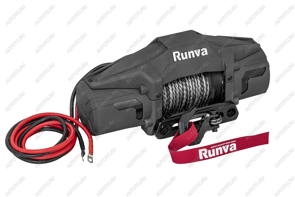 52 679 р. Лебёдка автомобильная электрическая 12V Runva 6000 lbs 2722 кг (синтетический трос) RUNVA ewv6000fsr  с доставкой в г. Воронеж