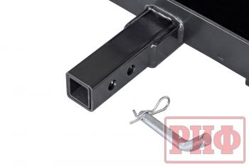 62 479 р. Лебёдка переносная РИФ 9000SR c квадратом для фаркопа и проводами в сборе, синтетический трос (облегченная) РИФ ewg9000usr-kit3  с доставкой в г. Воронеж. Увеличить фотографию 5