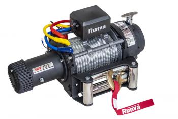 81 149 р. Лебёдка электрическая (индустр.) 24V Runva 17500 lbs 7960 кг RUNVA ewn17500s24v  с доставкой в г. Воронеж. Увеличить фотографию 2