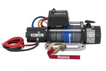 95 779 р. Лебёдка электрическая 12V Runva 12500 lbs 5670 кг (синтетический трос) RUNVA ewv12500ssr  с доставкой в г. Воронеж. Увеличить фотографию 8