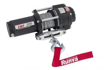 20 959 р. Лебёдка электрическая 12V Runva 3500A lbs 1588 кг (синтетический трос) RUNVA ewp3500asr  с доставкой в г. Воронеж. Увеличить фотографию 15