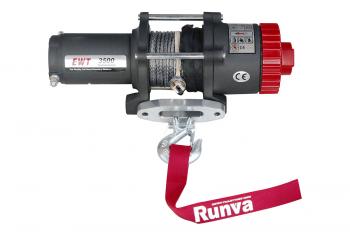 30 599 р. Лебёдка электрическая 12V Runva 3500A lbs 1588 кг (синтетический трос) RUNVA ewt3500asr  с доставкой в г. Воронеж. Увеличить фотографию 13
