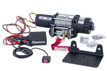 32 029 р. Лебёдка электрическая 12V Runva 4500 lbs 2041 кг RUNVA ewt4500a  с доставкой в г. Воронеж. Увеличить фотографию 2