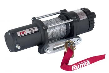33 359 р. Лебёдка электрическая 12V Runva 4500 lbs 2041 кг (синтетический трос) RUNVA ewt4500asr  с доставкой в г. Воронеж. Увеличить фотографию 8
