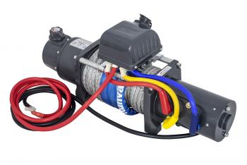 65 479 р. Лебёдка электрическая двухскоростная 12V Runva 10000 lbs 4500 кг (синтетический трос) RUNVA ewd10000ssr  с доставкой в г. Воронеж. Увеличить фотографию 4