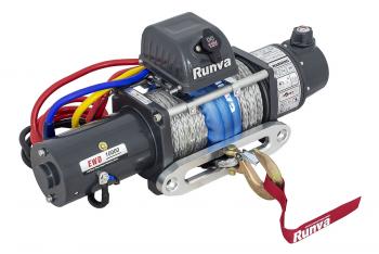 65 479 р. Лебёдка электрическая двухскоростная 12V Runva 10000 lbs 4500 кг (синтетический трос) RUNVA ewd10000ssr  с доставкой в г. Воронеж. Увеличить фотографию 1