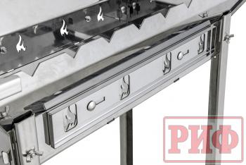 22 629 р. Мангал РИФ нержавеющая сталь РИФ rif000-99033  с доставкой в г. Воронеж. Увеличить фотографию 4