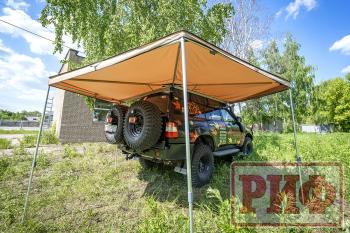 24 639 р. Маркиза автомобильная РИФ веерная 2,5х2,0 м (правая) РИФ rifavf062020602  с доставкой в г. Воронеж. Увеличить фотографию 22
