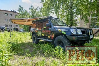 24 639 р. Маркиза автомобильная РИФ веерная 2,5х2,0 м (правая) РИФ rifavf062020602  с доставкой в г. Воронеж. Увеличить фотографию 9