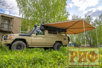 28 319 р. Маркиза автомобильная РИФ веерная 2,5х2,5 м (левая) РИФ rifavf062525601  с доставкой в г. Воронеж. Увеличить фотографию 9