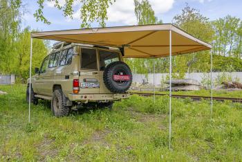 28 319 р. Маркиза автомобильная РИФ веерная 2,5х2,5 м (правая) РИФ rifavf062525602  с доставкой в г. Воронеж. Увеличить фотографию 24