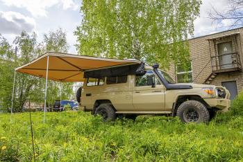 28 319 р. Маркиза автомобильная РИФ веерная 2,5х2,5 м (правая) РИФ rifavf062525602  с доставкой в г. Воронеж. Увеличить фотографию 6