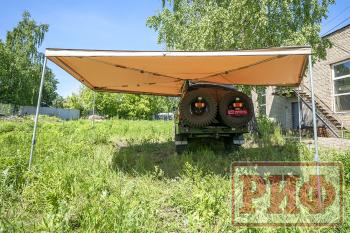 33 499 р. Маркиза автомобильная РИФ веерная 2.5х3,0 м (левая) РИФ rifavf063030601  с доставкой в г. Воронеж. Увеличить фотографию 14