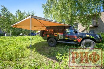 33 499 р. Маркиза автомобильная РИФ веерная 2.5х3,0 м (правая) РИФ rifavf063030602  с доставкой в г. Воронеж. Увеличить фотографию 18