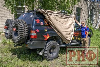 33 499 р. Маркиза автомобильная РИФ веерная 2.5х3,0 м (правая) РИФ rifavf063030602  с доставкой в г. Воронеж. Увеличить фотографию 10