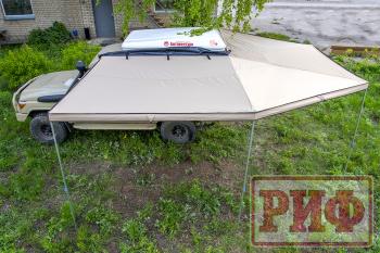 33 649 р. Маркиза автомобильная РИФ комбинированная (прямоугольная с веерной частью) 2,5 х2.5 м (левая) РИФ rifavf072525601  с доставкой в г. Воронеж. Увеличить фотографию 23
