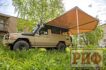 33 649 р. Маркиза автомобильная РИФ комбинированная (прямоугольная с веерной частью) 2,5 х2.5 м (левая) РИФ rifavf072525601  с доставкой в г. Воронеж. Увеличить фотографию 20