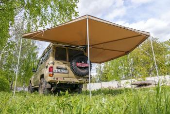 33 649 р. Маркиза автомобильная РИФ комбинированная (прямоугольная с веерной частью) 2,5х2,5 м (правая) РИФ rifavf072525602  с доставкой в г. Воронеж. Увеличить фотографию 20