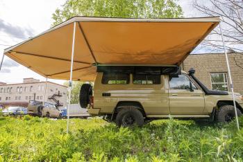 33 649 р. Маркиза автомобильная РИФ комбинированная (прямоугольная с веерной частью) 2,5х2,5 м (правая) РИФ rifavf072525602  с доставкой в г. Воронеж. Увеличить фотографию 19