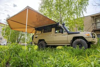 33 649 р. Маркиза автомобильная РИФ комбинированная (прямоугольная с веерной частью) 2,5х2,5 м (правая) РИФ rifavf072525602  с доставкой в г. Воронеж. Увеличить фотографию 17