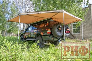 26 079 р. Маркиза автомобильная РИФ комбинированная (прямоугольная с веерной частью) 2,5х2,0 м (левая) РИФ rifavf072020601  с доставкой в г. Воронеж. Увеличить фотографию 22